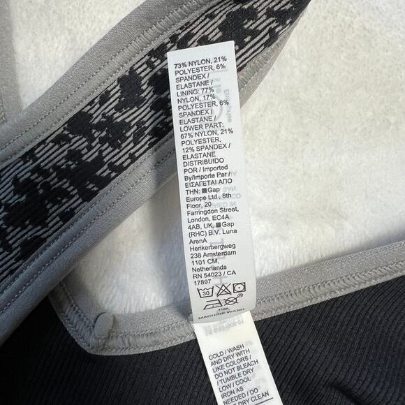 Athleta Aurora Scoop Crop Tank Size XS NEW Seamless Animal Print Gym Workout - Picture 8 of 8
